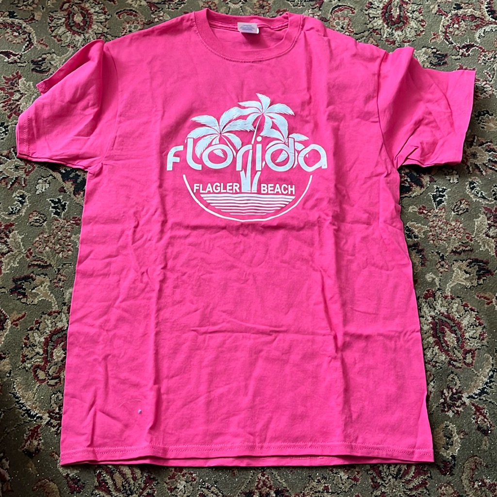 Brand New Pink Florida Shirt Brand Port And Company SizeM